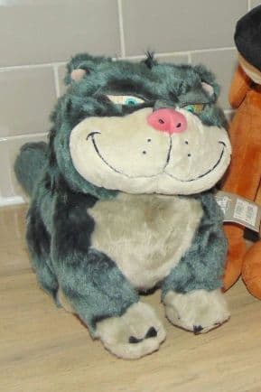 ディズニー【シンデレラ】ぬいぐるみ　ルシファー　16インチ