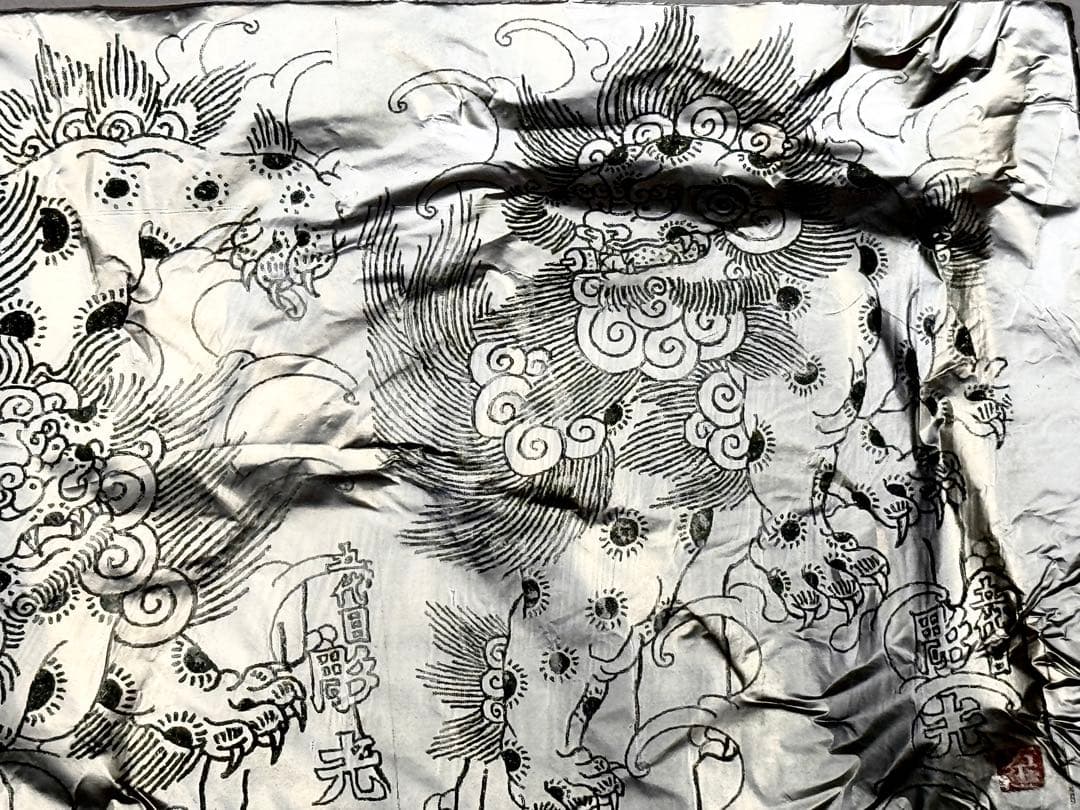 【新ジャンル誕生】Reflect-Print｜現代アート✖️唐獅子