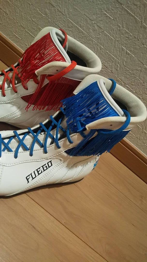 FUEGO フエゴ ボクシングシューズ 28.0ホワイト/レッド/ブルー