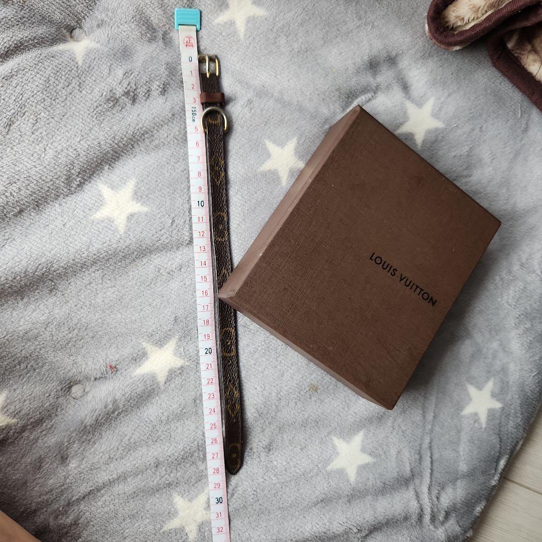 LOUIS VUITTON モノグラム首輪 箱付き