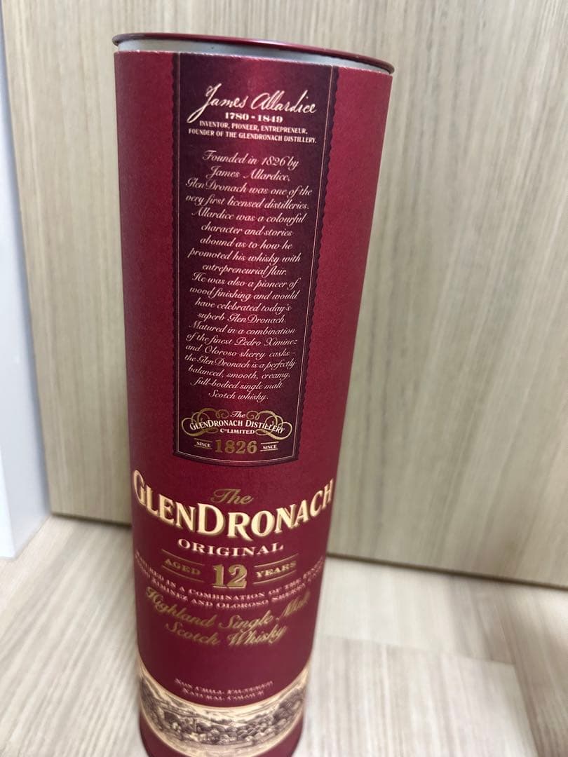 (希少品)GLENDRONACH 12年 Billy worker ver!