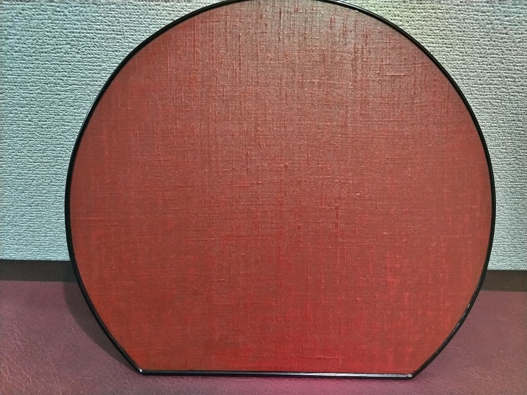 京都初瀬川柳菴(庵)造柳菴好 朱布摺(しゅふしょう) 半月膳六客