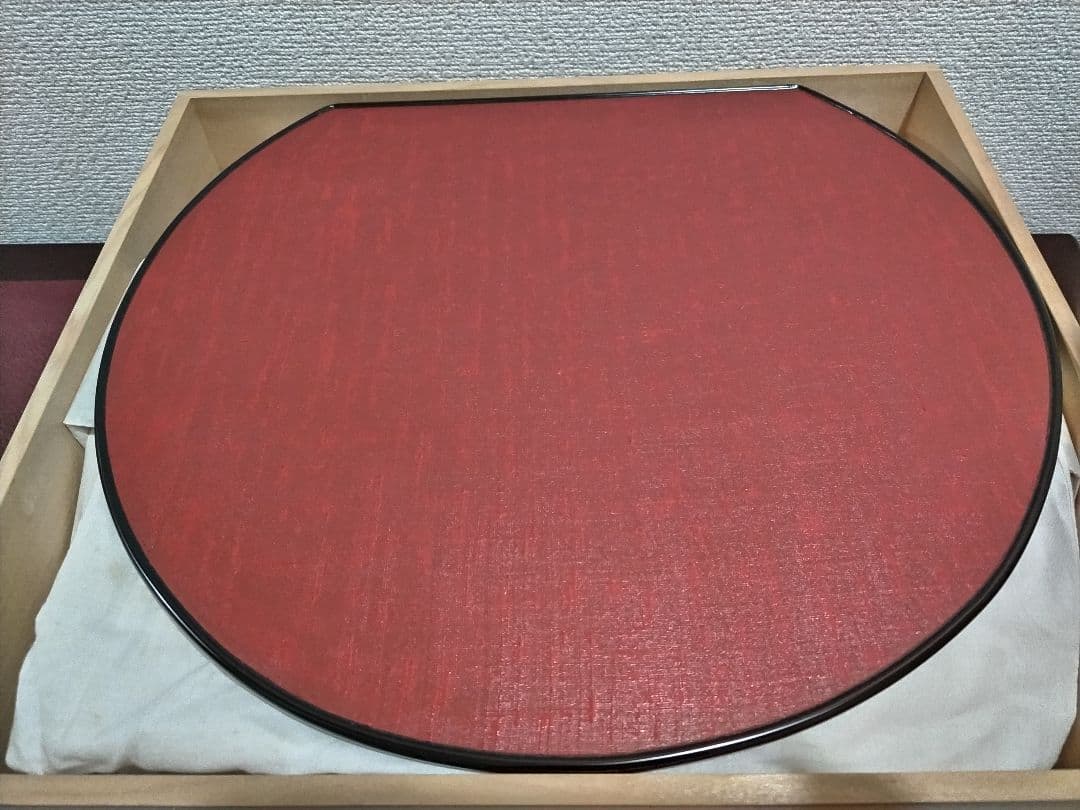 京都初瀬川柳菴(庵)造柳菴好 朱布摺(しゅふしょう) 半月膳六客