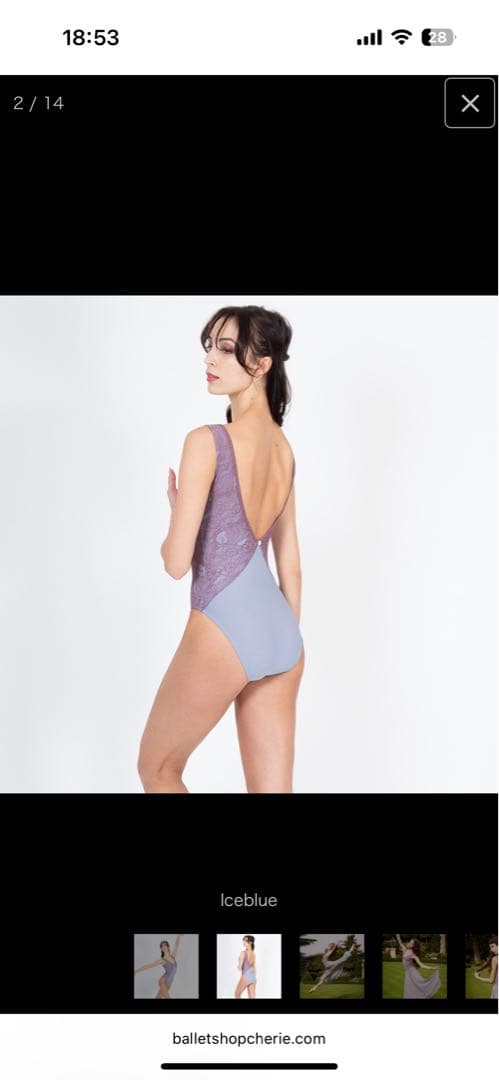 【新品未使用】DellaLo Milano MAIA レオタード M