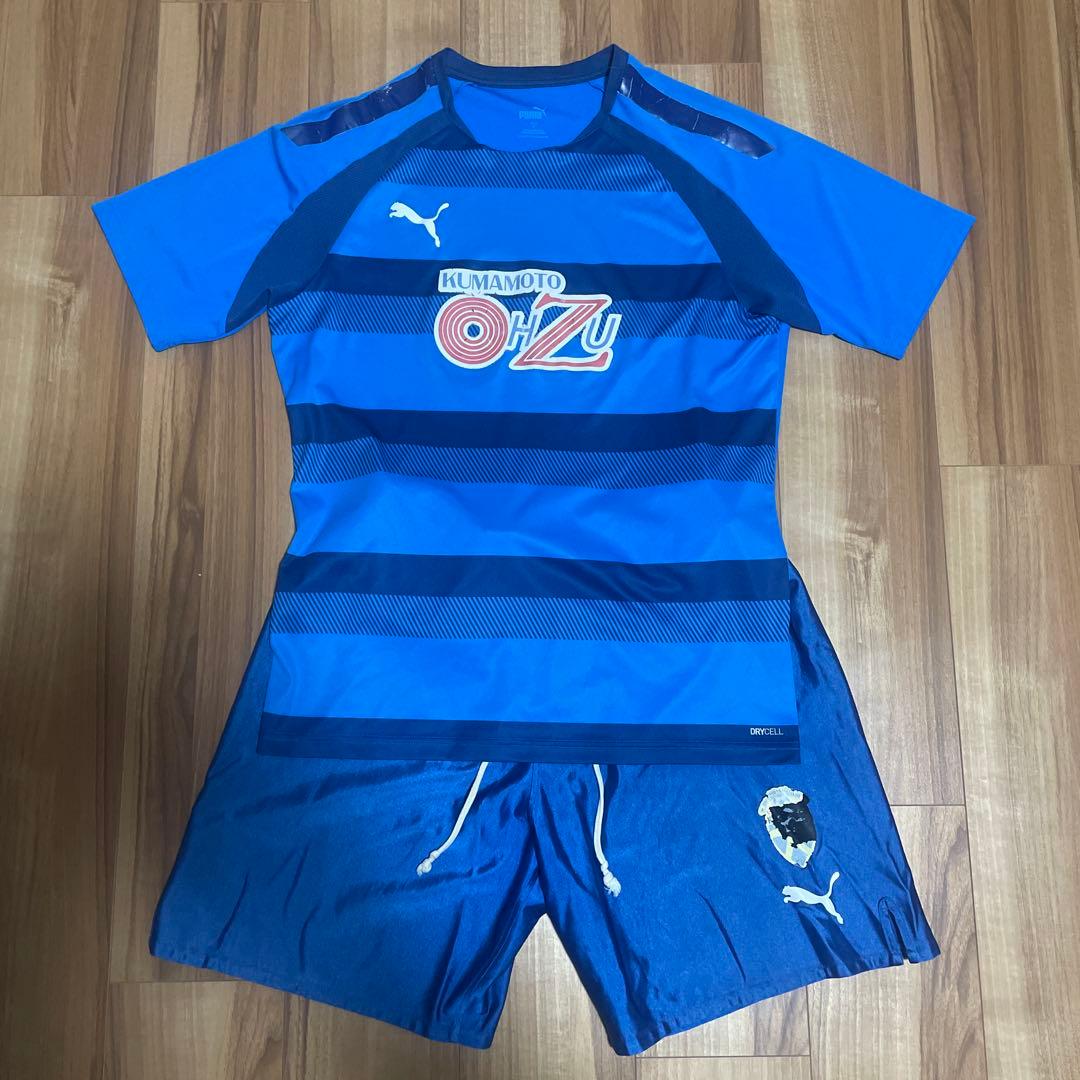 大津高校サッカー部　練習着　上下　サッカーウェア