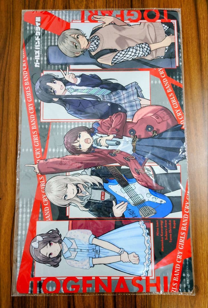 ガールズバンドクライ展　デスクラバーマット　ガルクラ展