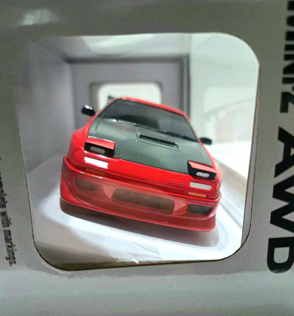 ミニッツAWDレディセットマツダサバンナRX-7FC3S タイヤ2種 ジャイロ付