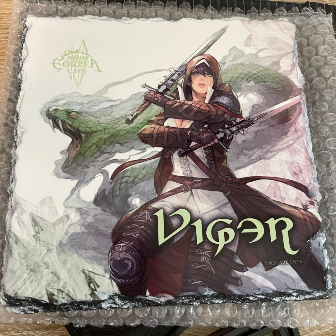 【未使用】FF14　エオカフェ石板　ヴァイパー