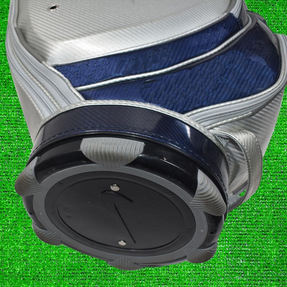 NIKE GOLF ナイキ ゴルフ キャディバッグ９.５型【シルバー】中古！