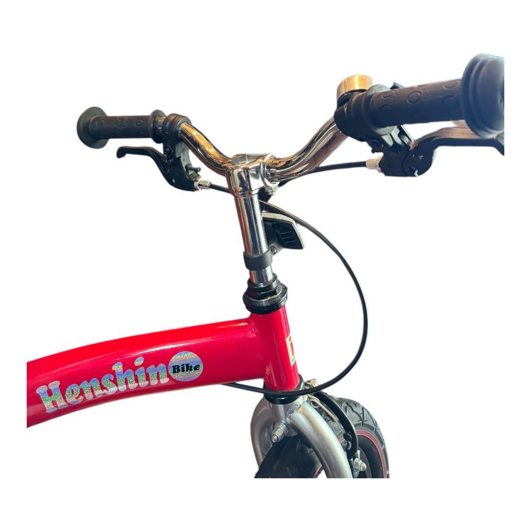 【スタンド付き】Henshin Bike へんしんバイク 12インチ レッド　赤