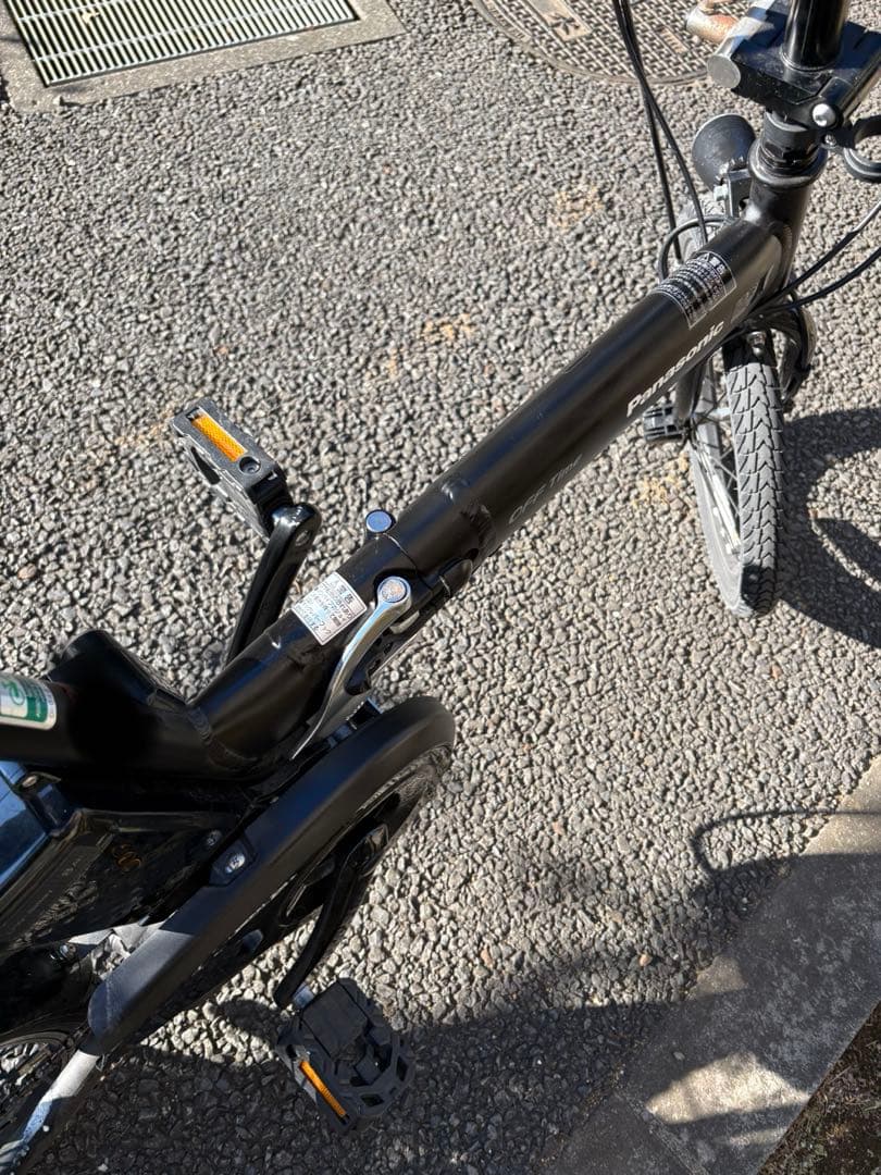 パナソニック電動自転車　オフタイム マットジェットブラック