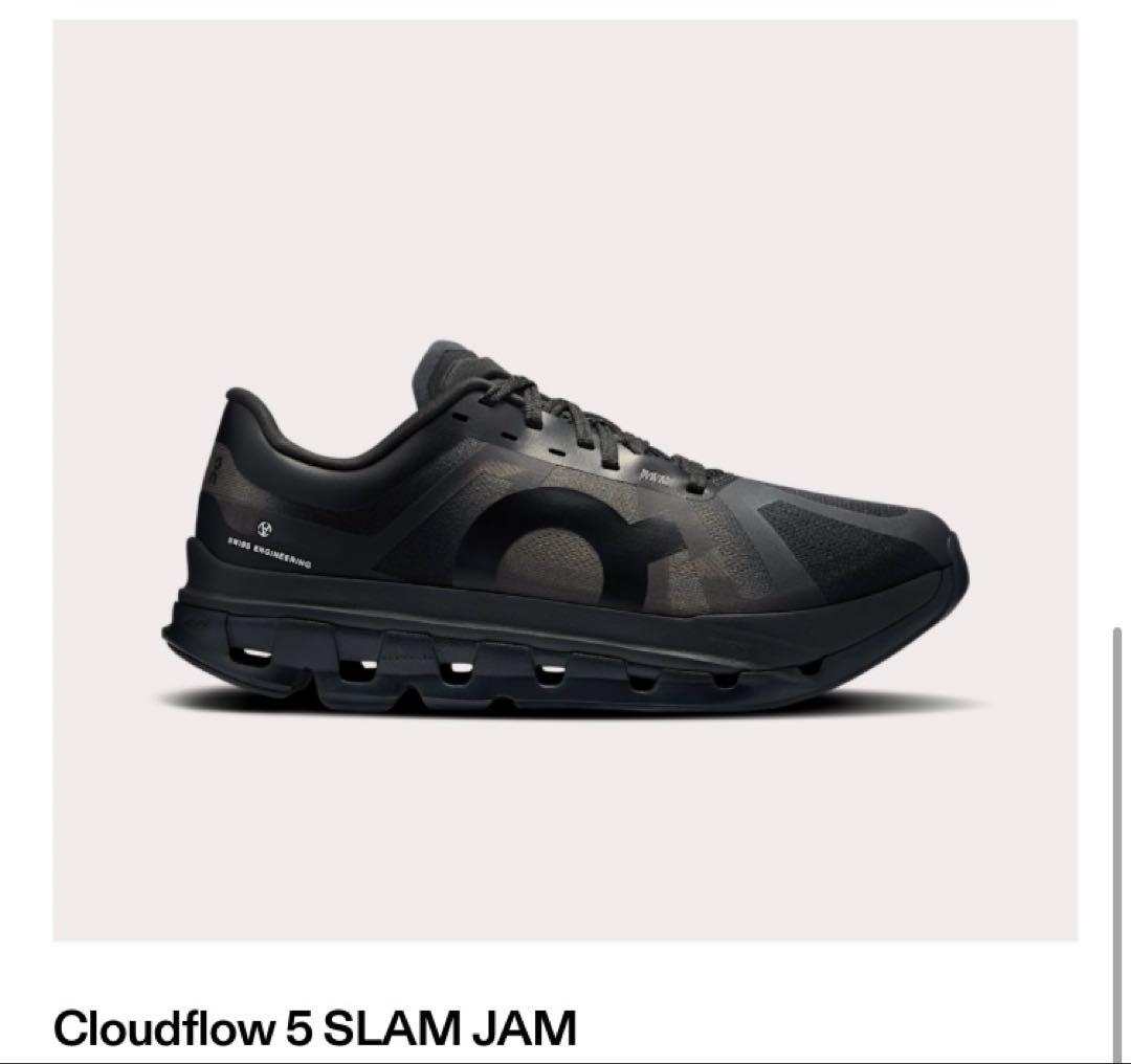 Cloudflow 5 SLAM JAM ブラック 24.5