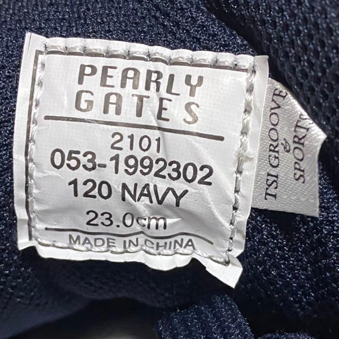 【新品】 35,200円 パーリーゲイツ ミドルカット ゴルフシューズ23cm