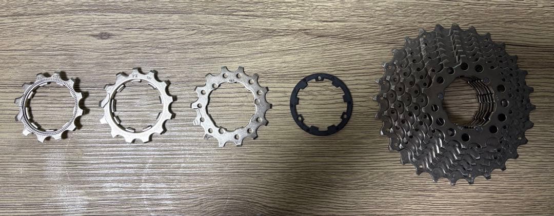 Shimano Tiagra 10速 コンポセット(FDはR7000 バンド式)