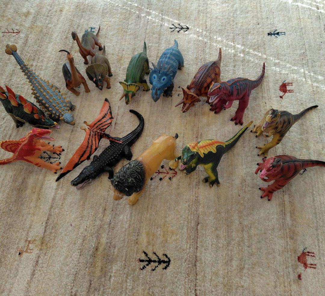 フェバリット DINOSAURなど　大きい恐竜 ソフビ 16体まとめ売り