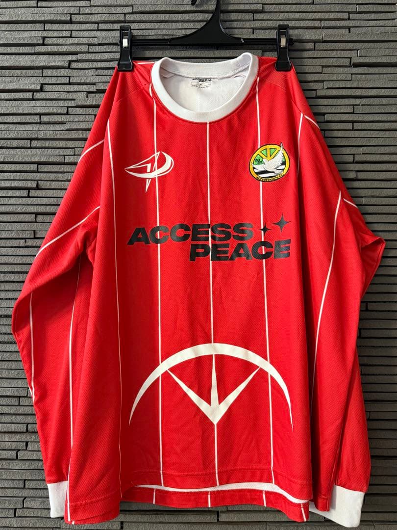 【希少】ACCESS PEACE ロンT 赤