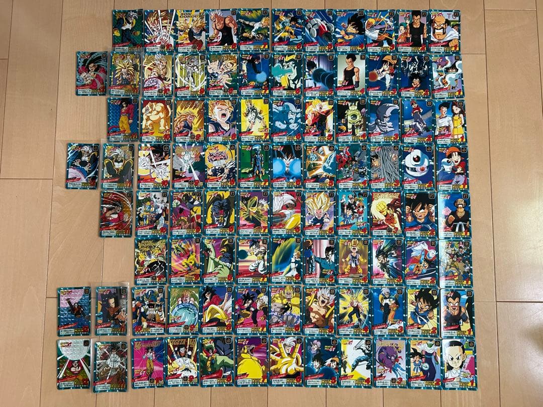 【レア】ドラゴンボールGT カードダス 87枚 まとめ売り（セミコンプ）