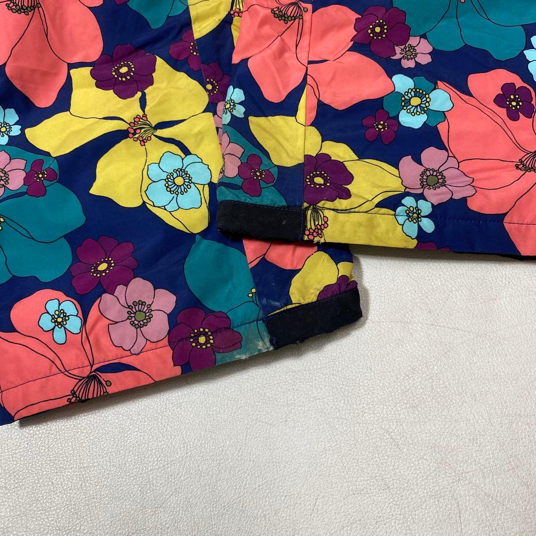 BURTON 花柄 スノーボード ウェア 上下 セット アップ M 140cm