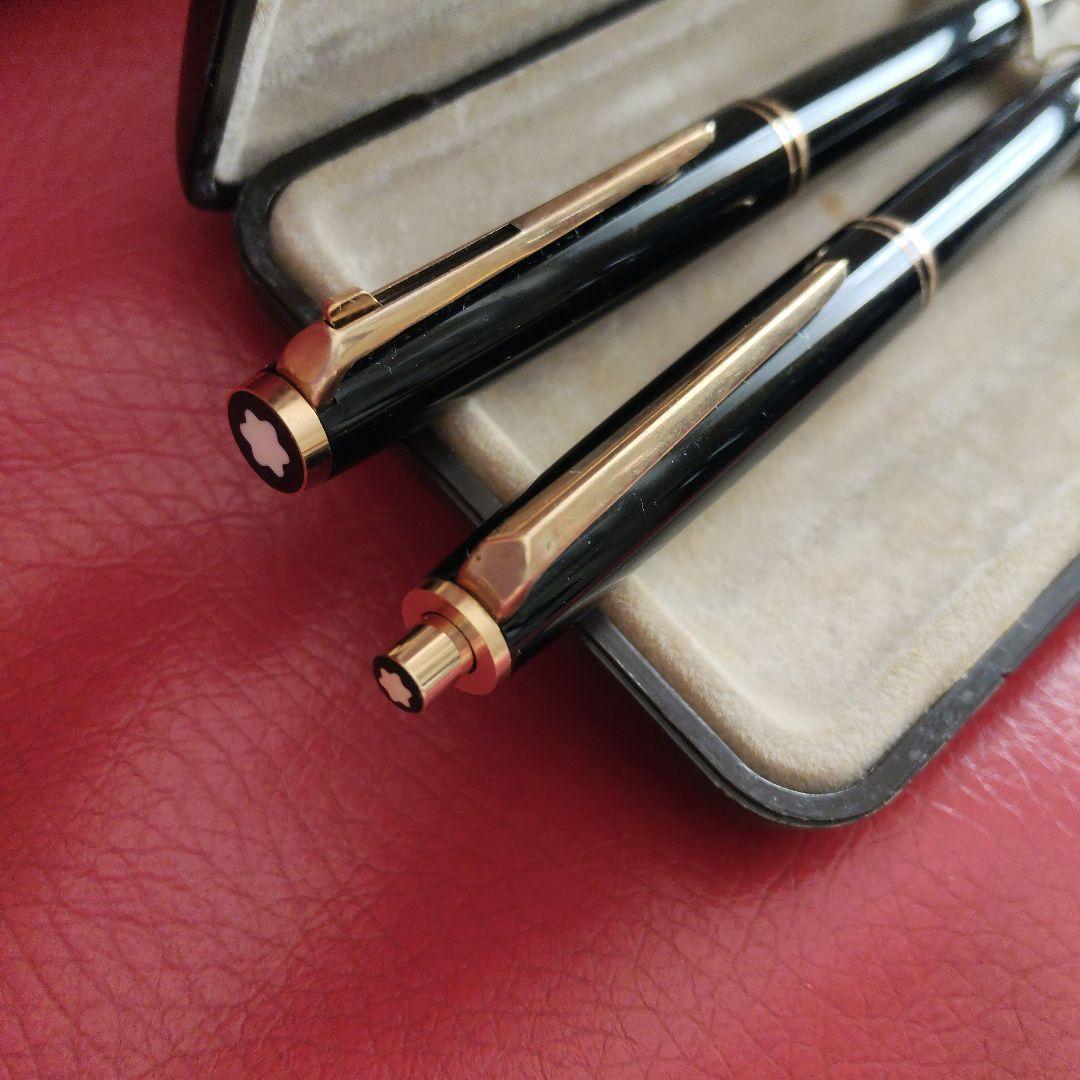 MONT BLANC ボールペン＆シャープペンシルセット ケース付き