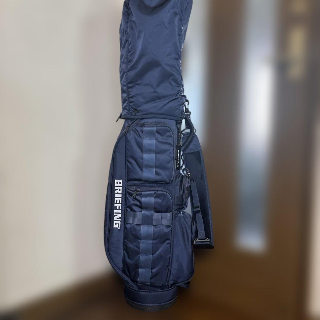 ブリーフィング　キャディバッグ　ネイビー　ユニセックス　極美品