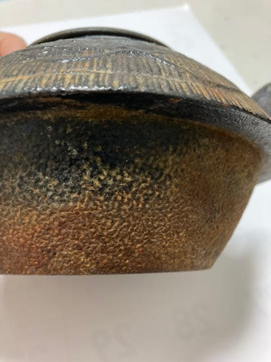 茶壺，煎茶道具，「晴壽堂造」在銘，時代物。