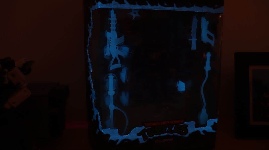 TMNT フットソルジャー ブルー蓄光版 Super7 Ultimates