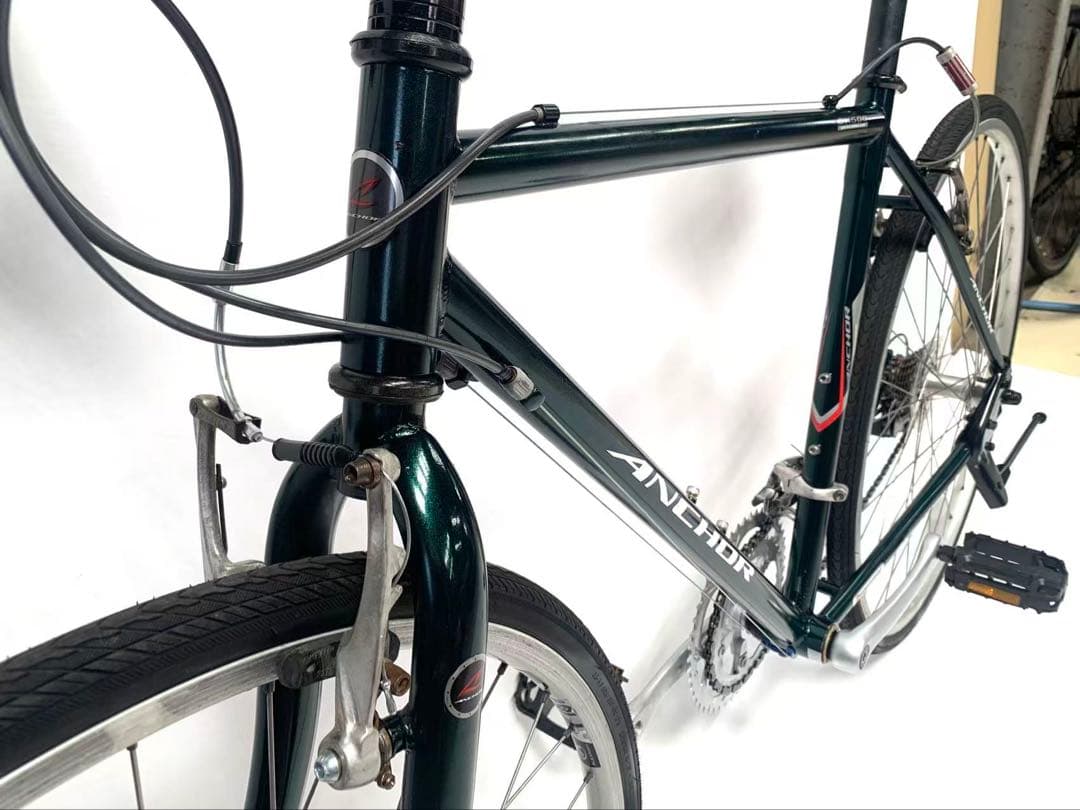 【即乘】送料無料BRIDGESTONEクロスバイクANCHOR11.8キロ16速