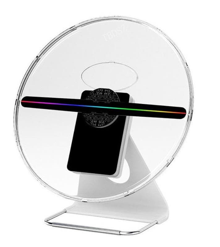 手持ち可能30㎝３Dホログラムプロジェクターファン