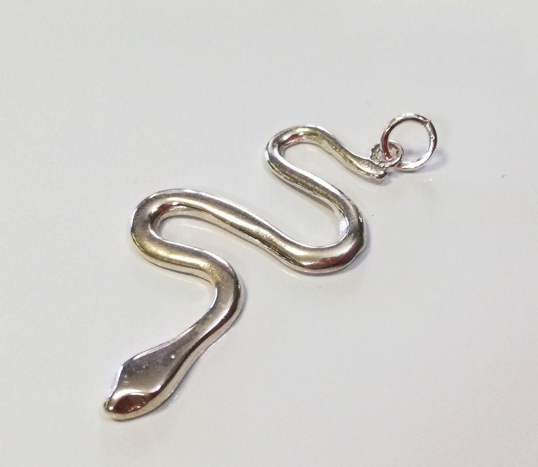 古代ギリシャ 医学の守護神 スネイク ペンダントトップ  アスクレピオス