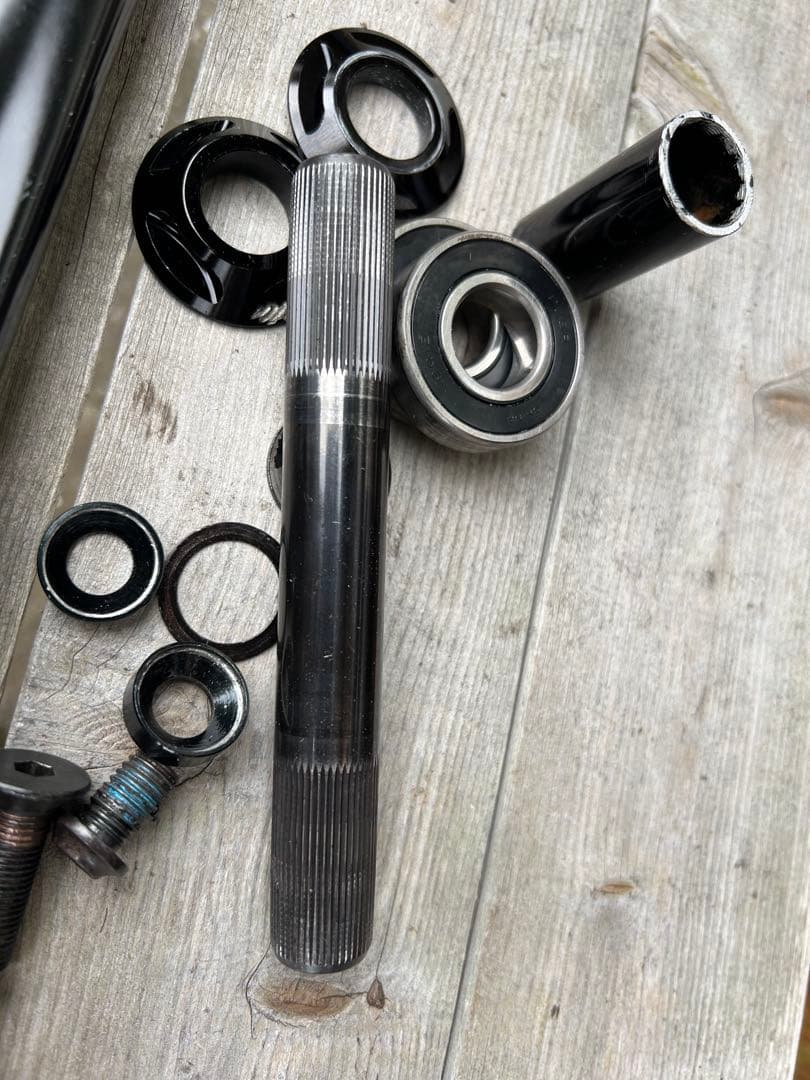 BMX クランクFIT 19MM CRANKS 175mm Set mid BB