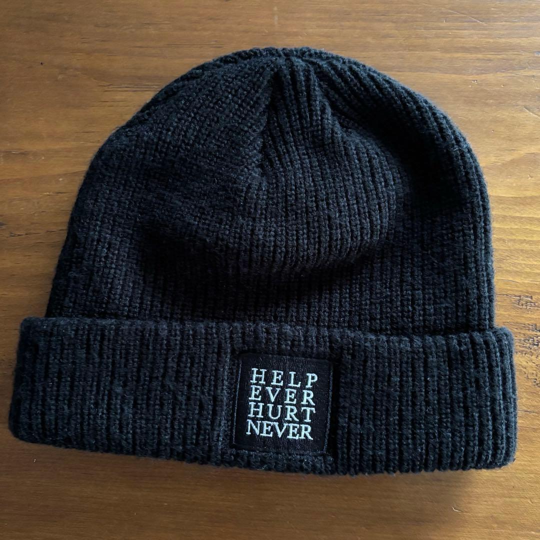 藤井風 ビーニー／ニット帽 (マスク付き) 黒