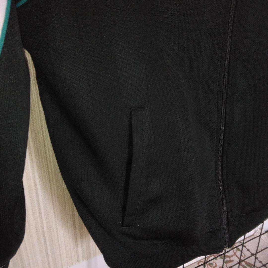 91～92”Kappaビンテージ サッカージャージ2 Lブラック/ホワイト