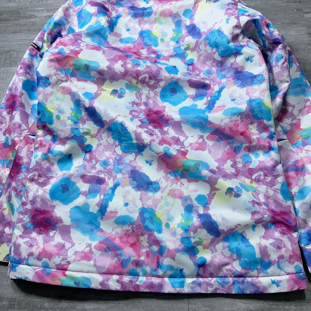 美品 argスノーボード 総柄 レディースL スキーウェア nature お買得