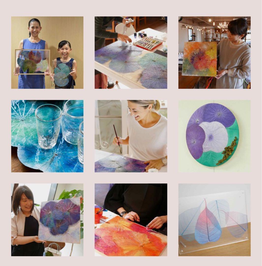 ☆未使用品☆ ボタニーペインティング通信講座 全4回セット