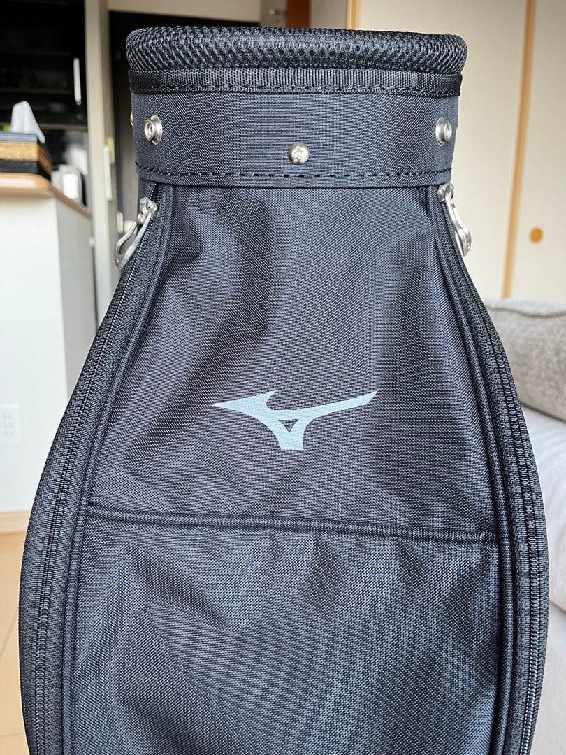 超美品人気ミズノ　MIZUNO カート式キャディバッグ　8.5型　軽量2.1kg