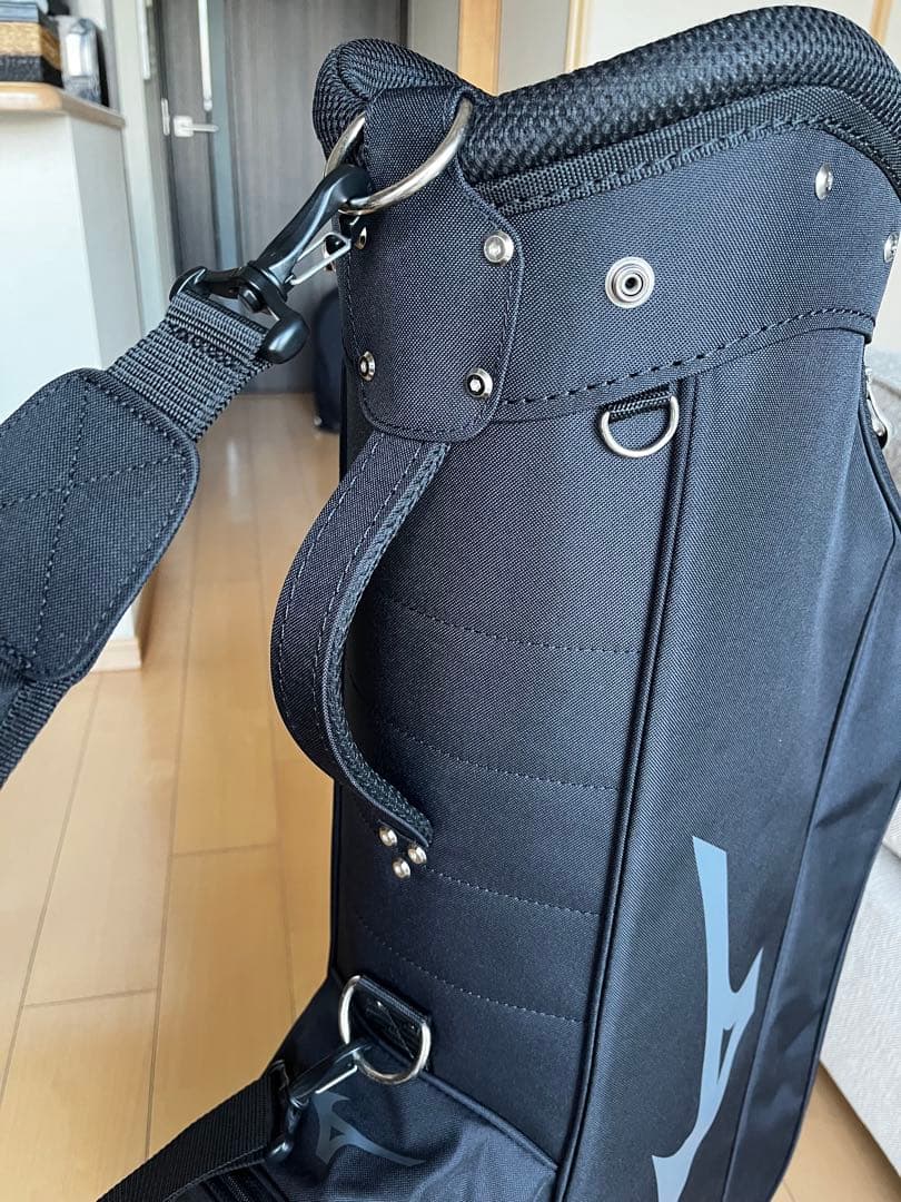 超美品人気ミズノ　MIZUNO カート式キャディバッグ　8.5型　軽量2.1kg