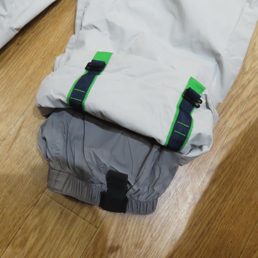 モンベル 子ども用スキーウェア 130サイズ グレー 防水