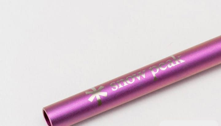 スノーピーク 雪峰祭 2022 春 レインボー 先割れスプーン ストロー セット