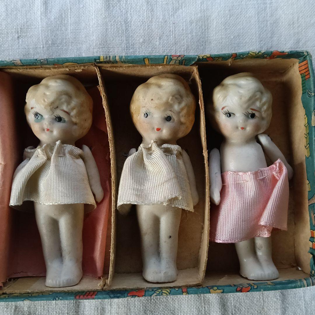 ビスクドール アンティーク陶器製人形セット 6体　メイドインジャパン