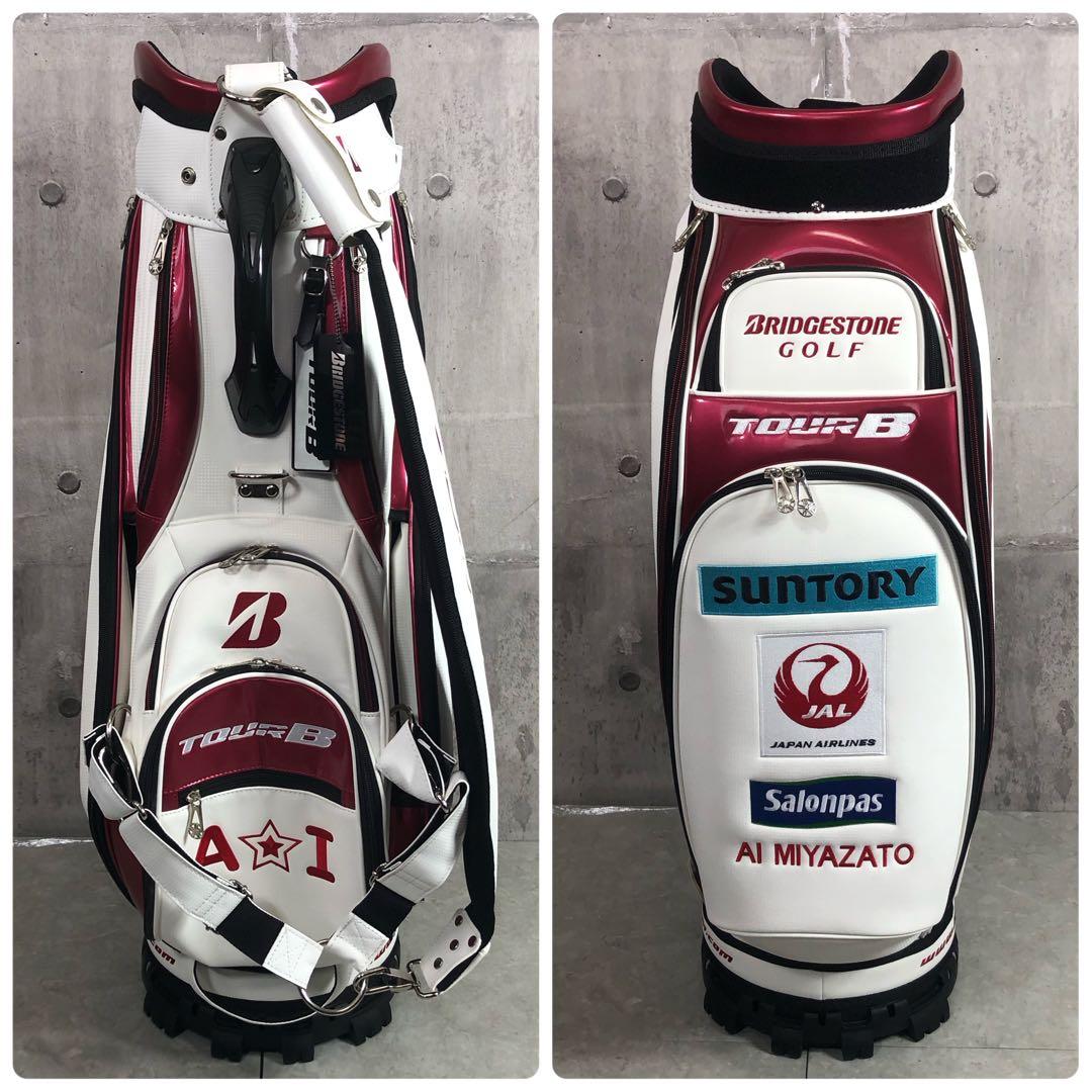 BRIDGESTONE　TOUR B　宮里藍モデル　キャディバッグ　カート式