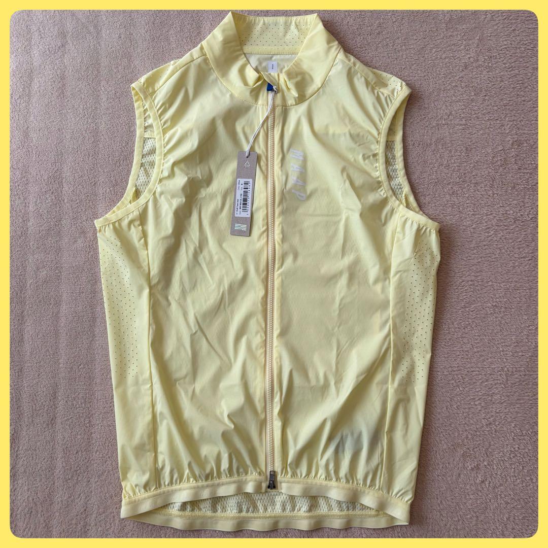 超希少未使用品  Draft Team Vest メンズM シトラス 黄