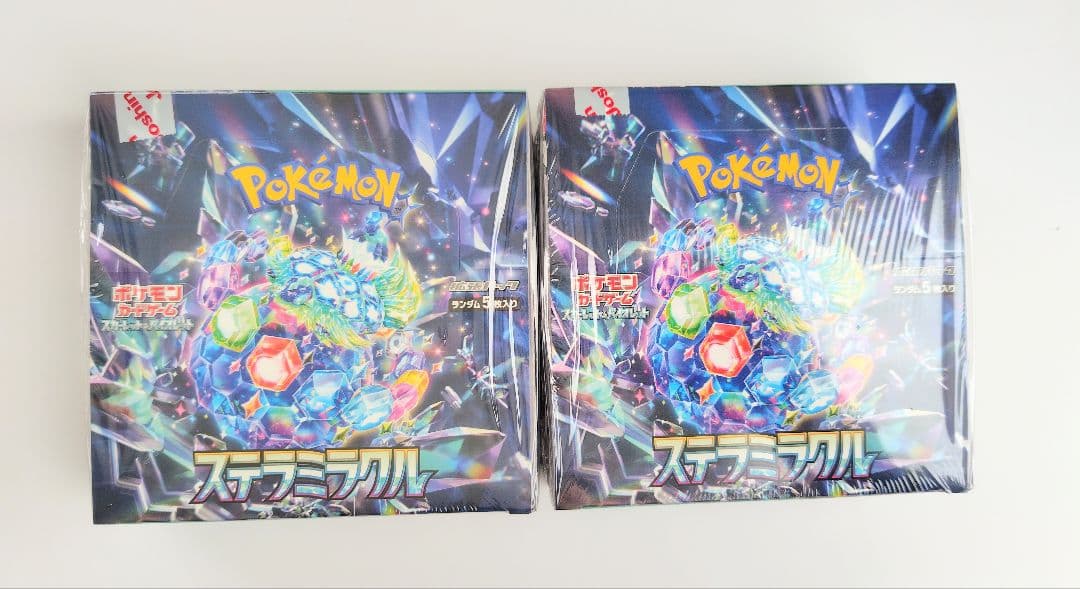 ステラミラクル　シュリンク付き未開封BOX　２箱