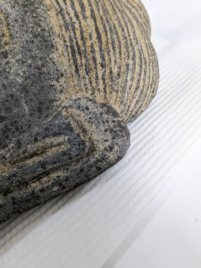 石製仏像頭部 彫刻オブジェ 中国古美術