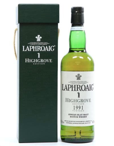 【新品・未開封】LAPHROAIG ラフロイグ ハイグローブ 1991