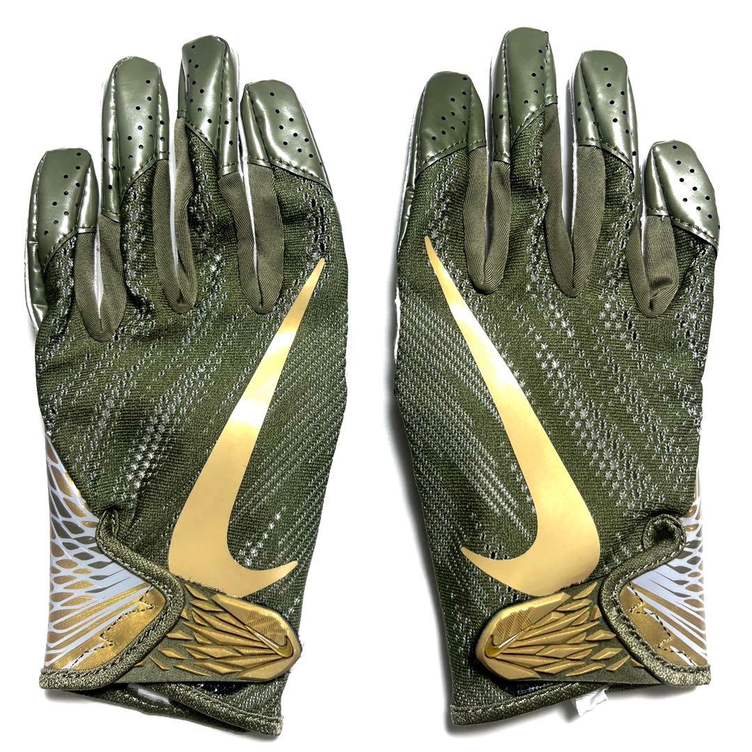 アメフト NIKE VAPOR KNIT 2 グローブ メタリック【新品】