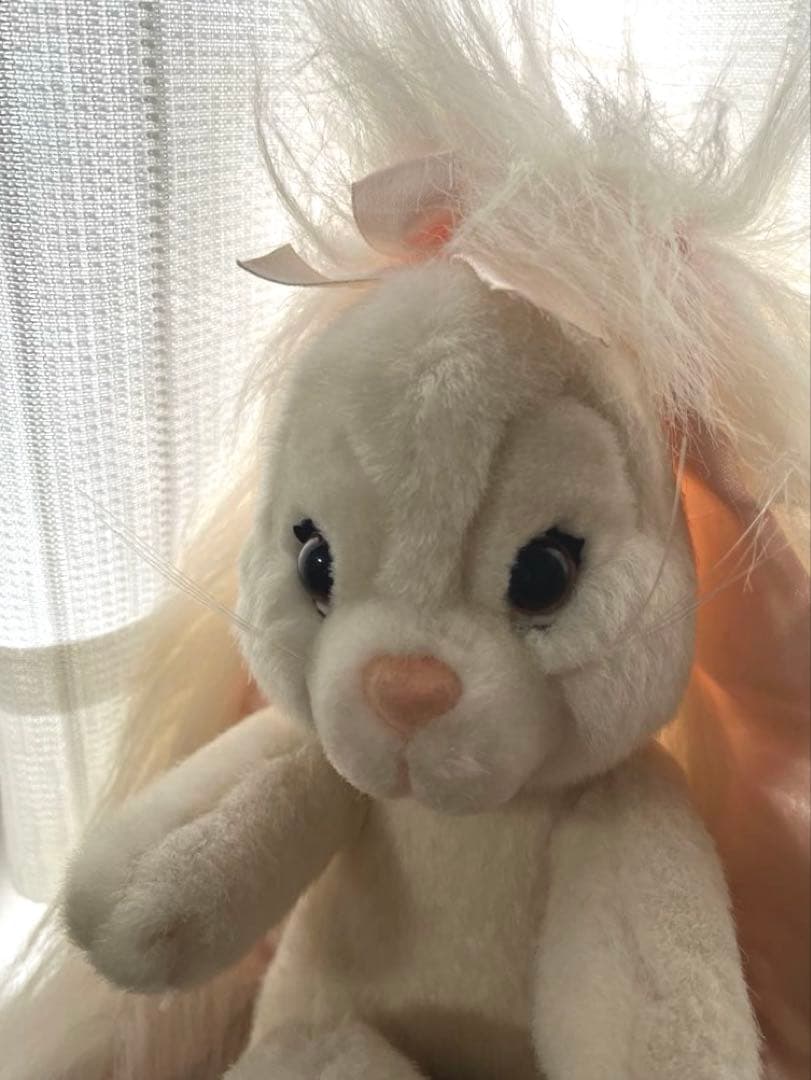耳長うさぎのぬいぐるみ　昭和レトロ　平成レトロ