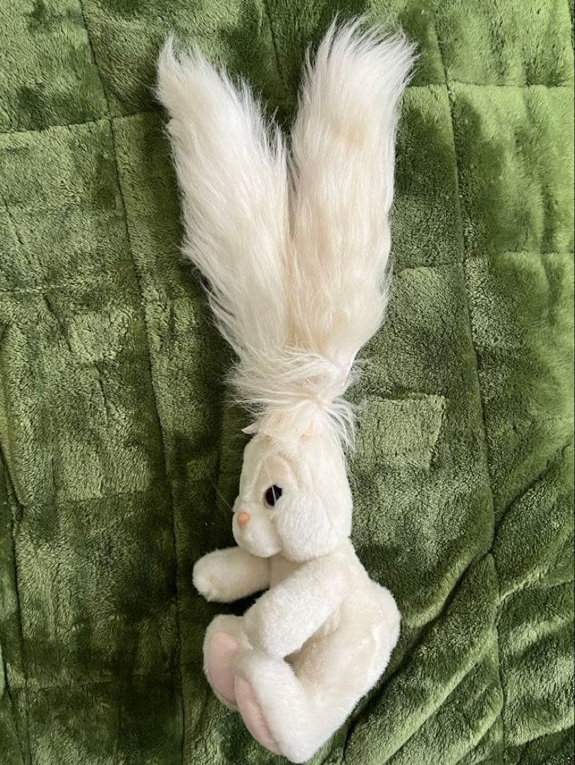 耳長うさぎのぬいぐるみ　昭和レトロ　平成レトロ
