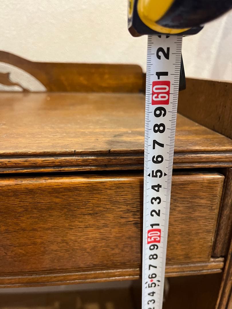 子供用のヴィンテージ机　透かし彫り 昭和レトロ 大正ロマン