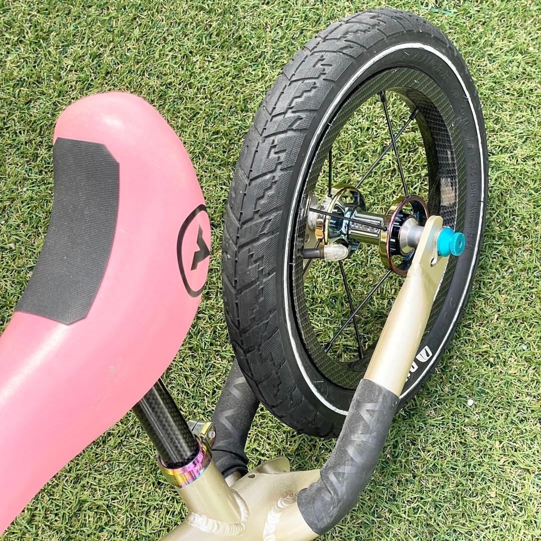 STRIDER　PRO　ストライダープロ　ランバイク　アルミ　ゴールド　カスタム