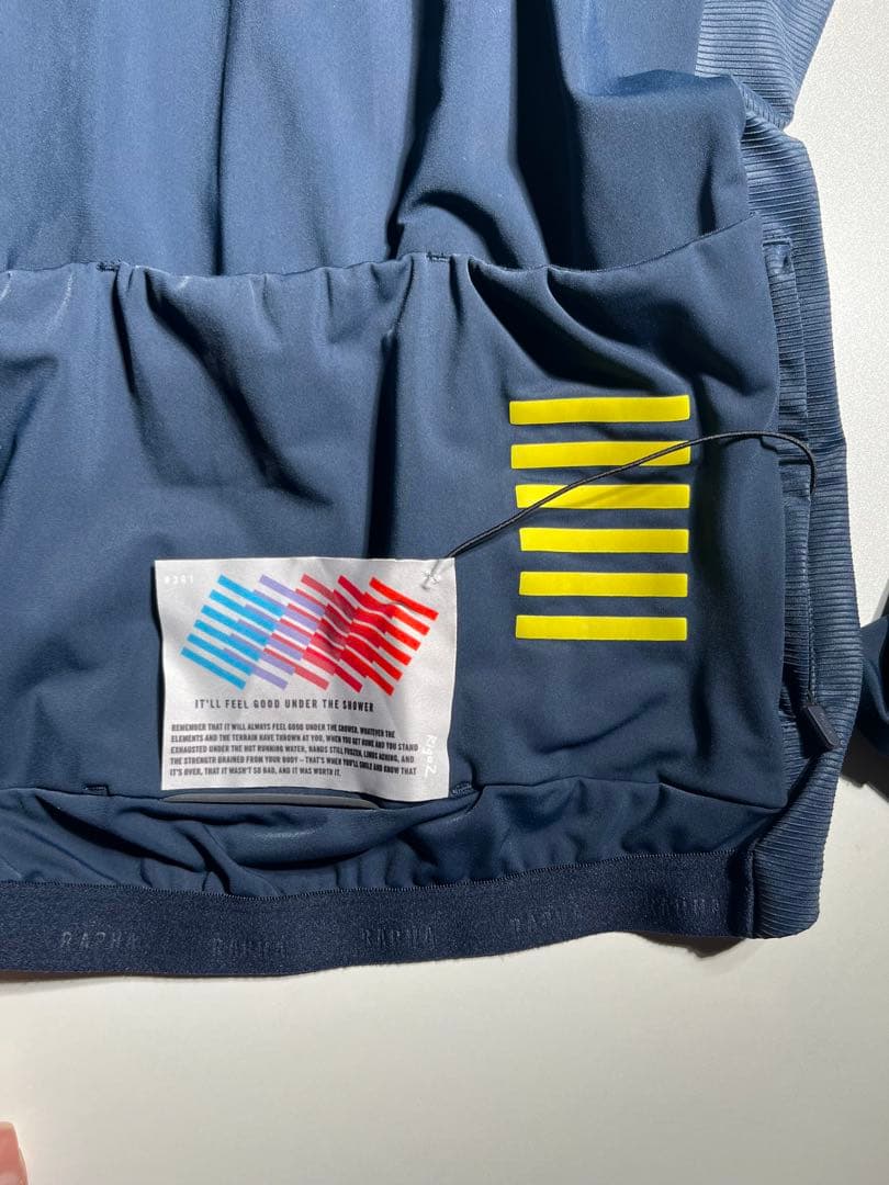 rapha ラファ プロチーム　ロングスリーブサーマルジャージ　ネイビー　L